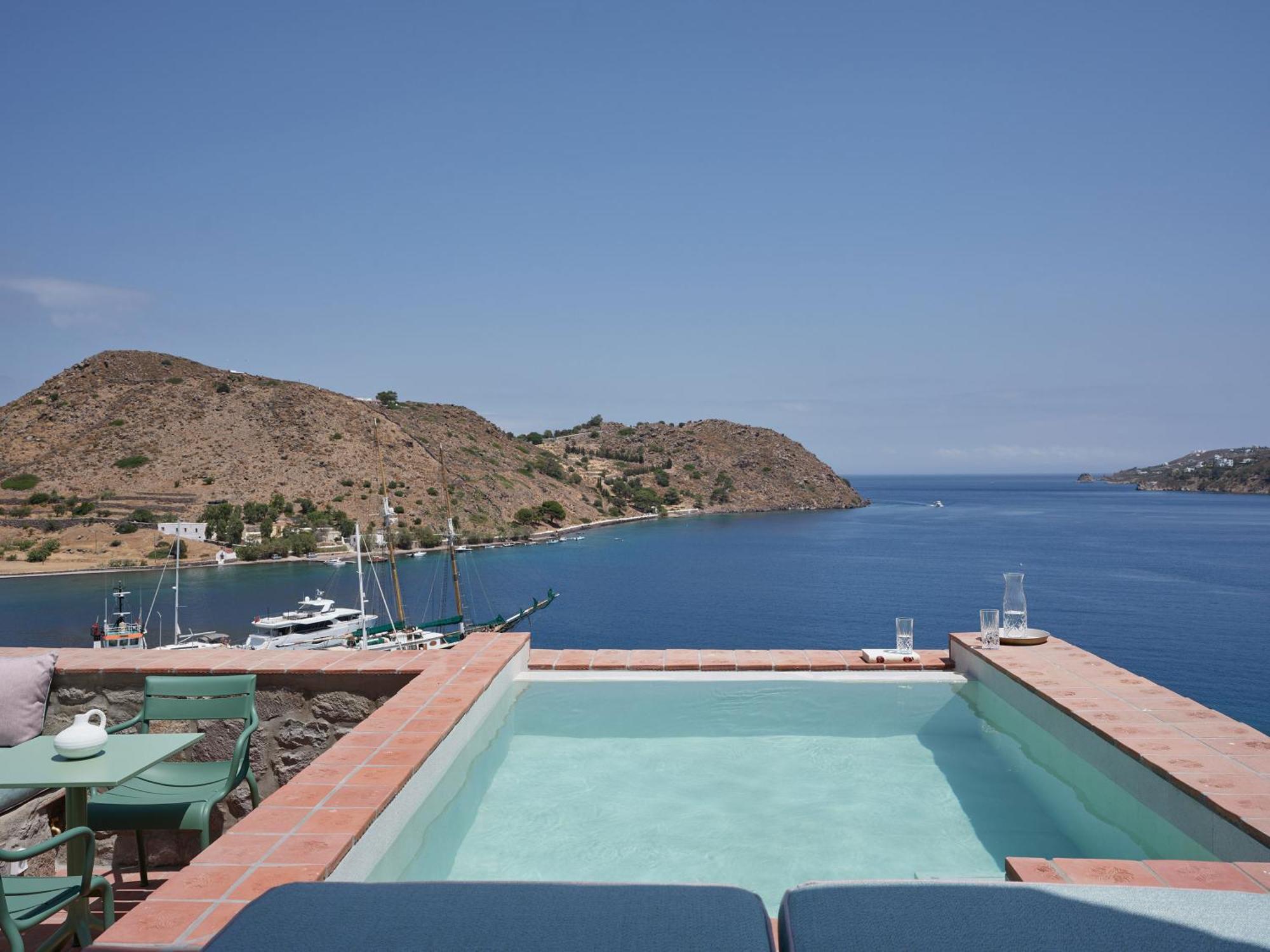 Patmos Eye Boutique Hotel & Villas スカラ エクステリア 写真